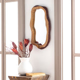 Edge Accent Mirror DGE-103, styled in a room