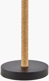 Dinnan Accent Table Lamp in beige, detail of the base