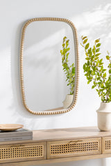 Dwarka Accent Mirror DKA-002, styled in a room