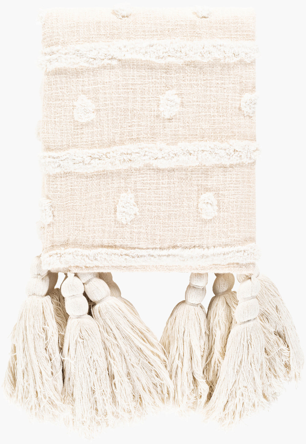 Dallan Throw DLN-1000 in Off-White, front view