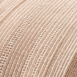 Dalton Accent Pillow DNO-001 in Taupe, close-up of the texture