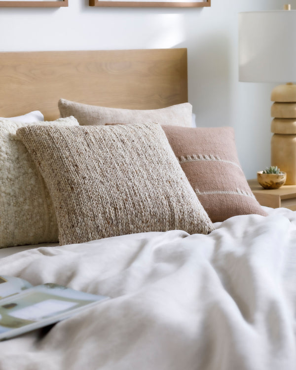 Derby Accent Pillow — Brown