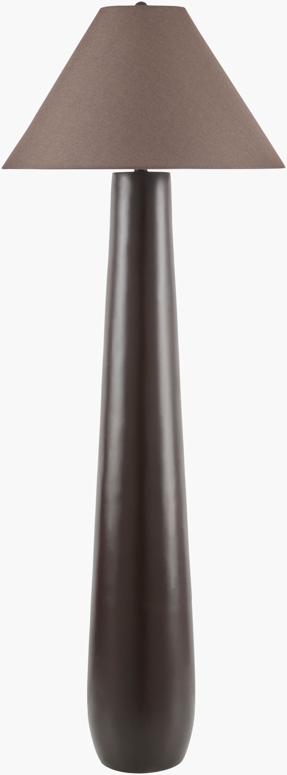 Dosso Accent Floor Lamp in dark brown, view 2 of 6
