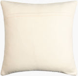 Deccan Traps Accent Pillow DTP-003 in Beige, back view