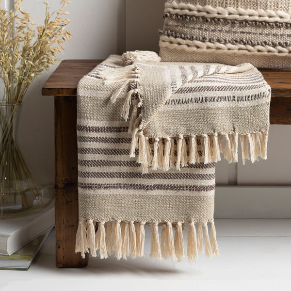 Beau Throw, styled in a room