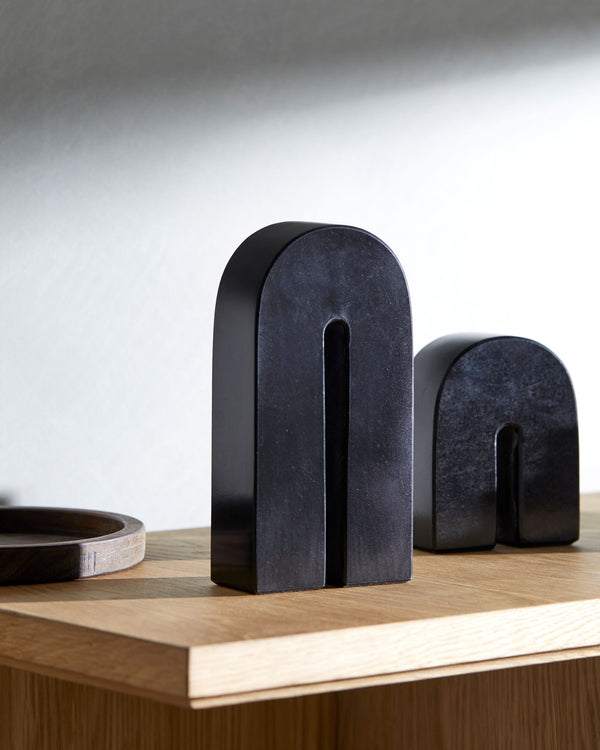 Calenzana Decorative Sculpture EAZ-004, styled in a room