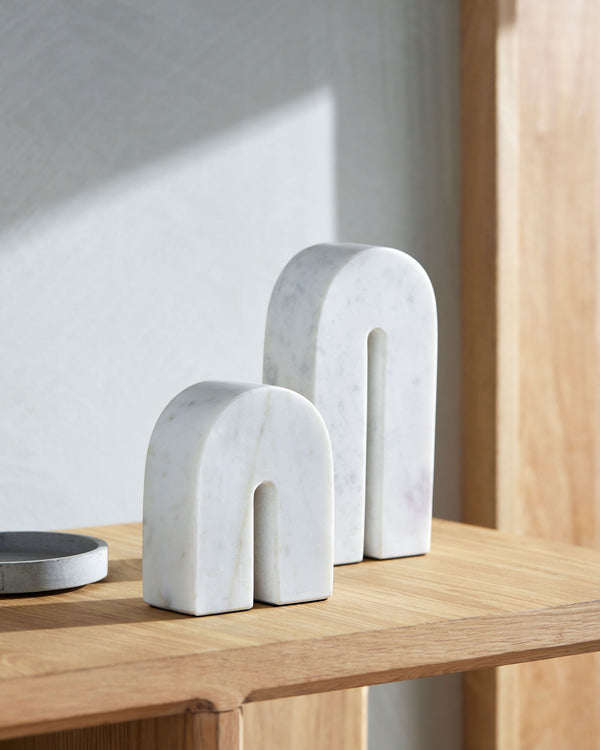Calenzana Decorative Sculpture EAZ-005, styled in a room