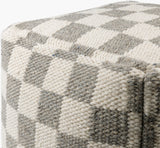 Preethi Pouf, corner detail