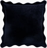 Effervescent Accent Pillow EFC-004 in Black, back view