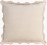 Effervescent Accent Pillow EFC-006 in Beige, back view