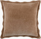 Effervescent Accent Pillow EFC-008 in Taupe, front view