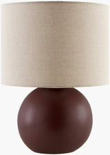 Elio Accent Table Lamp ELI-011 in dark brown, view 5 of 6