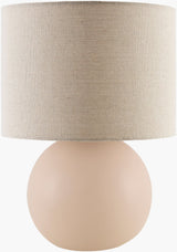 Elio Accent Table Lamp ELI-011 in coral, view 4 of 6