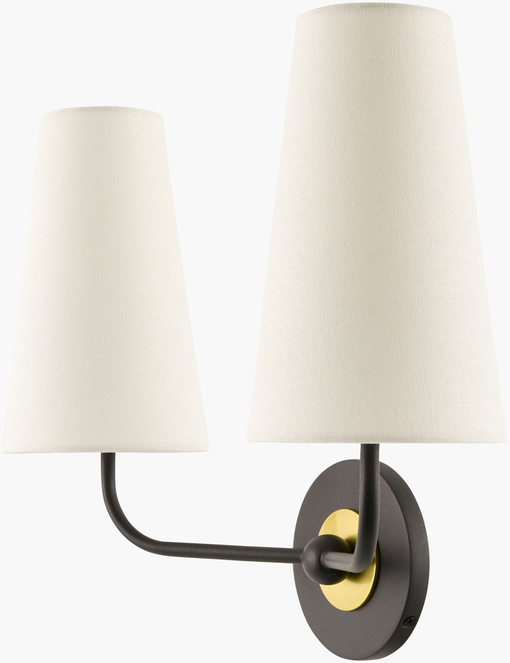 Elowen Wall Sconce ELW-003 in black, view 3 of 3