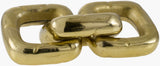 Sherman Decorative Sculpture EMH-002 in Brass, front view