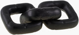 Sherman Decorative Sculpture EMH-003 in Black, front view