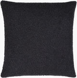 Eesha Accent Pillow ESH-006 in Black, front view