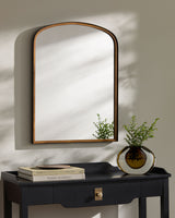 Evander Mantel Mirror EVAN-002, styled in a room