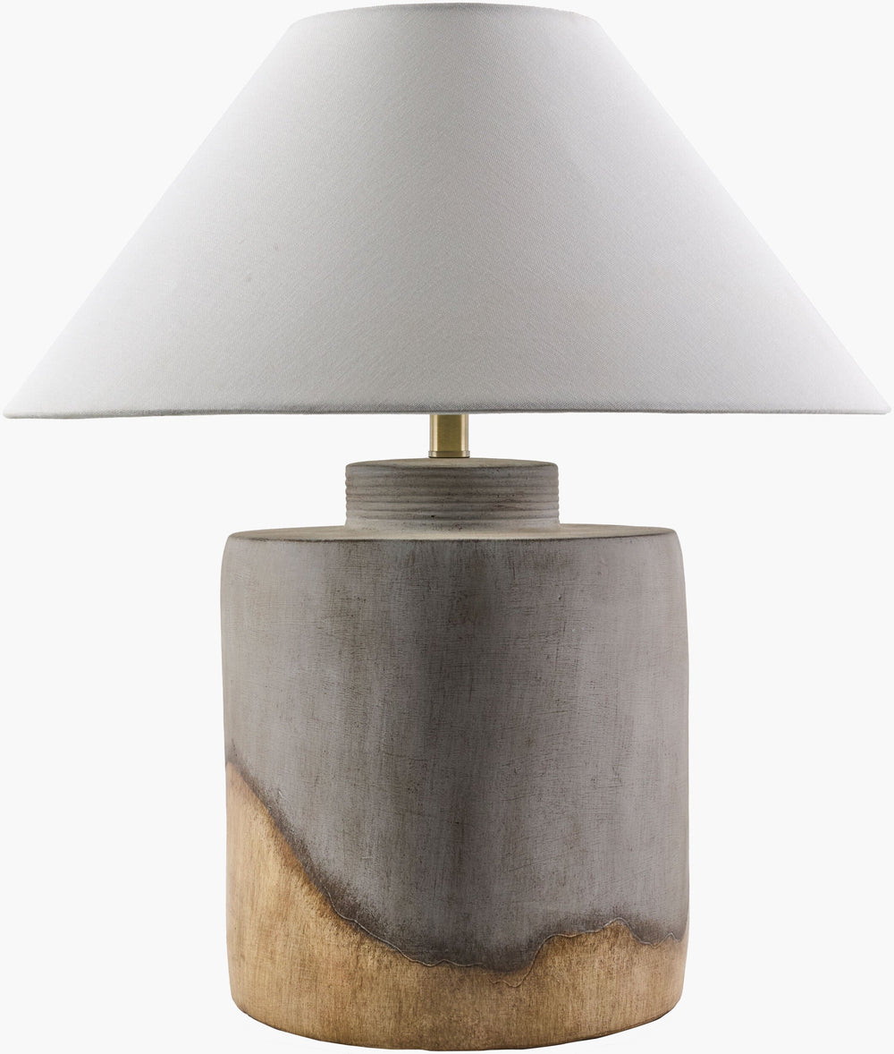 Furbara Accent Table Lamp in grey, view 2 of 6