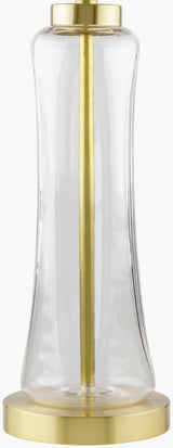Fidel Accent Table Lamp FDL-001 in clear, detail of the base