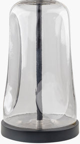 Fidel Accent Table Lamp FDL-003 in clear, detail of the base