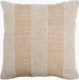Fairhope Accent Pillow FHP-001 in Light Beige, front view