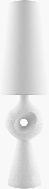 Firkel Accent Table Lamp in white, view 3 of 3