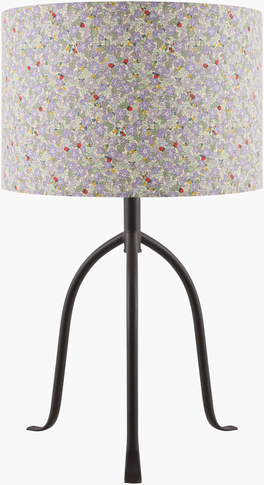 Floriva Accent Table Lamp FLVR-001 in black, view 2 of 10
