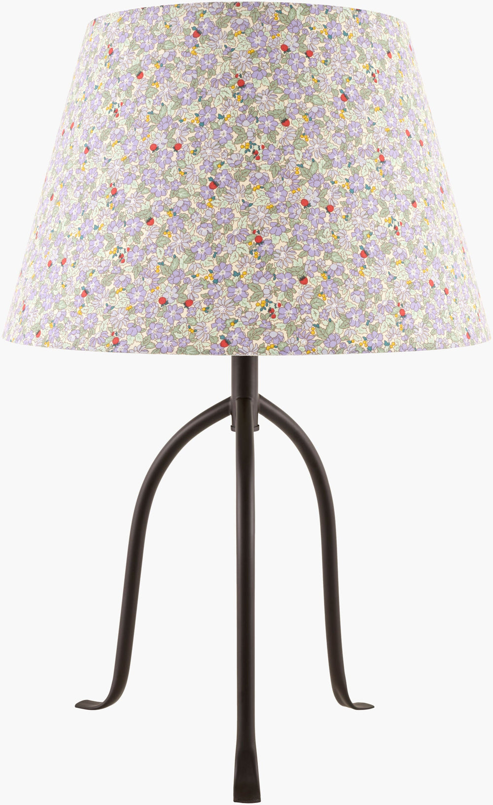 Floriva Accent Table Lamp FLVR-015 in black, view 2 of 10