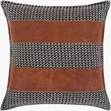 Fiona Accent Pillow FNA-001 in Black, front view