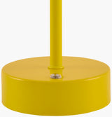 Furnas Accent Table Lamp FRN-011 in Bright Yellow, detail of the base