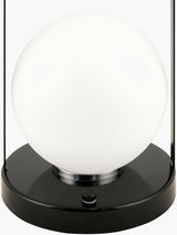 Furnas Accent Table Lamp FRN-034 in Black, detail of the base