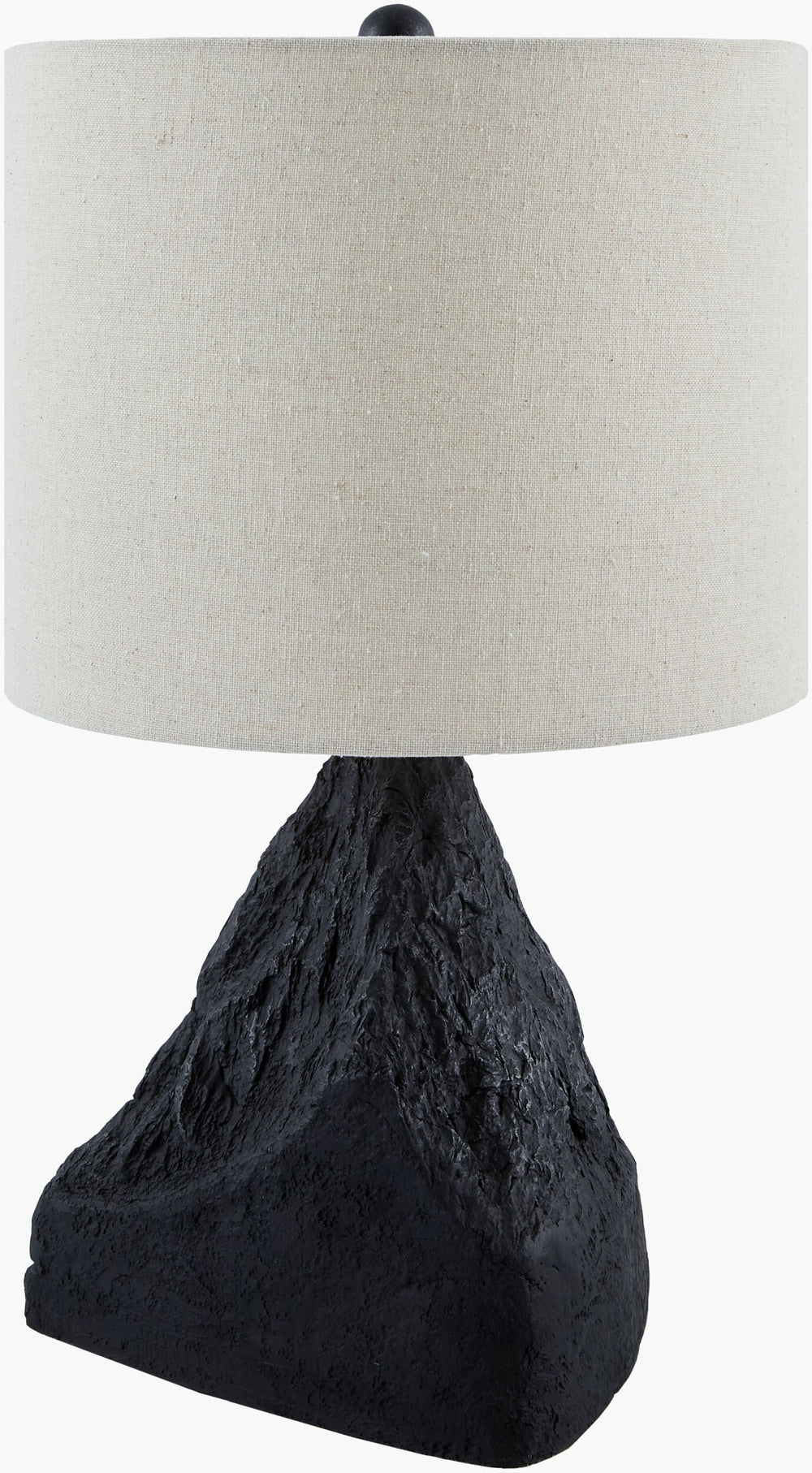 Fuego Accent Table Lamp in black, full view