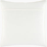 Amoura Accent Pillow GAAM-003 in Cream, back view