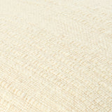Amoura Accent Pillow GAAM-003 in Cream, close-up of the texture