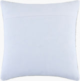 Chandler Accent Pillow GACH-002 in Ivory, back view