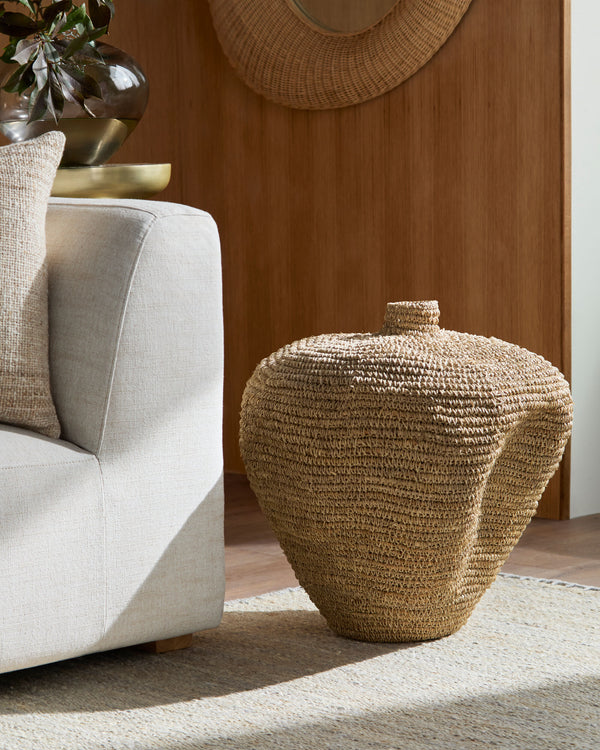 Chiya Basket GACI-001, styled in a room