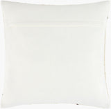Elliot Accent Pillow GAET-002 in Ivory, back view