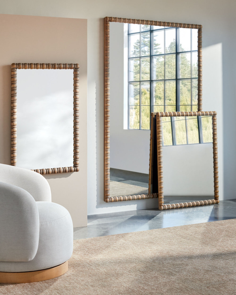 Karling Blair Accent Mirror GAKB-1000, styled in a room
