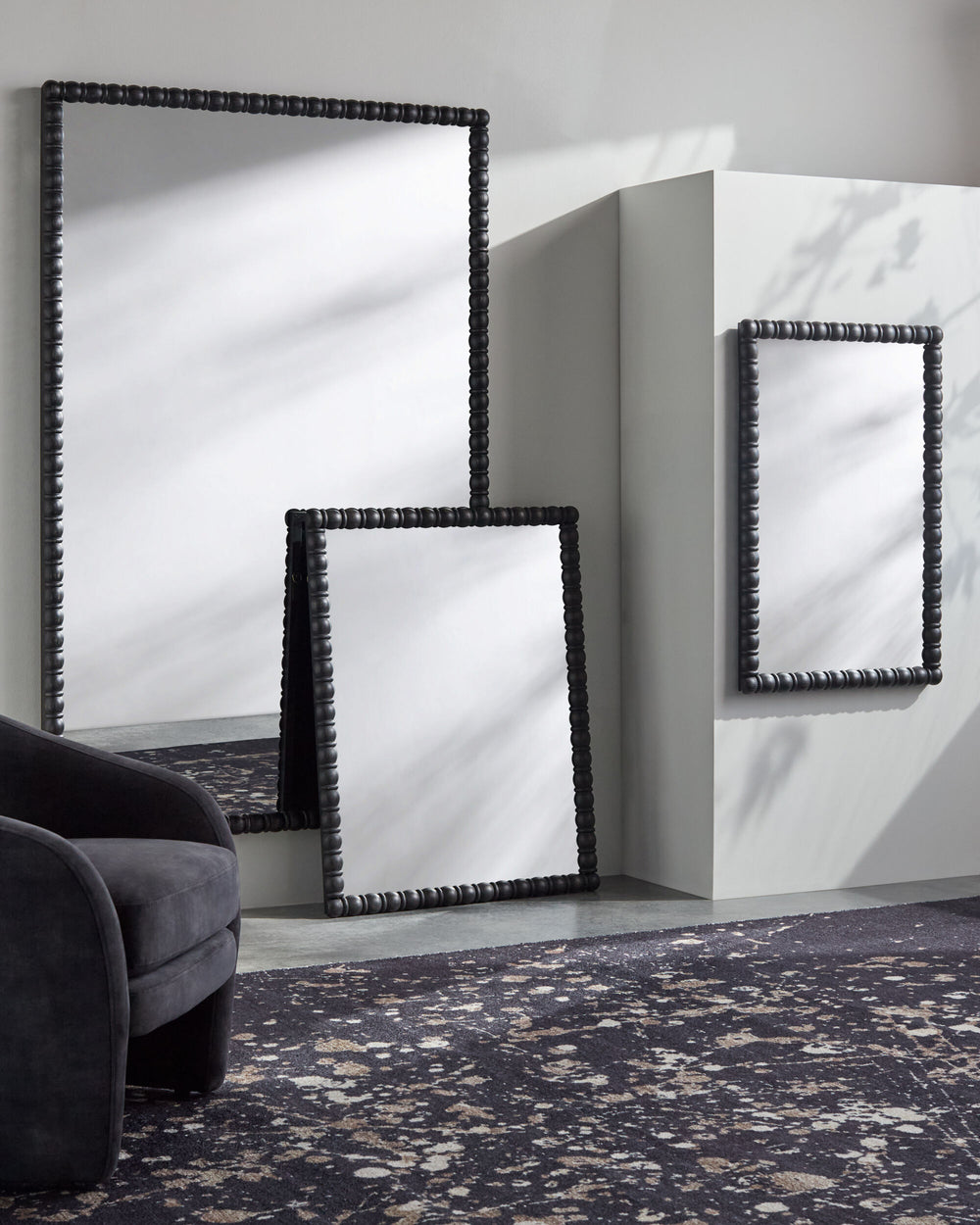 Karling Blair Accent Mirror GAKB-1001, styled in a room