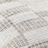 Katalina Accent Pillow GAKL-004 in Ivory, close-up of the texture