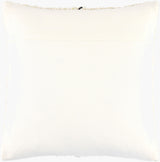 LaRocco Accent Pillow GALR-001 in Ivory, back view