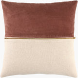 San Marco Accent Pillow GASN-001 in Chestnut, front view