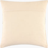San Marco Accent Pillow GASN-002 in Taupe, back view