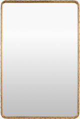 Georgine Accent Mirror GEI-003 in Gold, front view