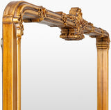Highclere Mantel Mirror HCL-001 in Gold, corner detail