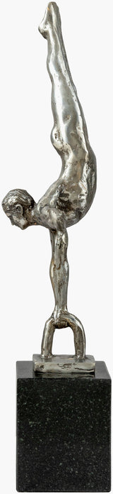 Homo Sapiens Decorative Sculpture HOS-003 in Silver, side profile