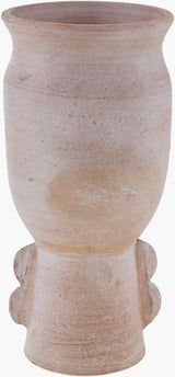 Harappa Vase HPR-001 in Grey, front detail