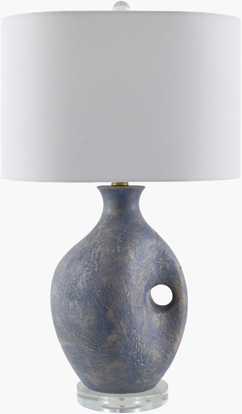 Haria Accent Table Lamp in blue, view 2 of 3