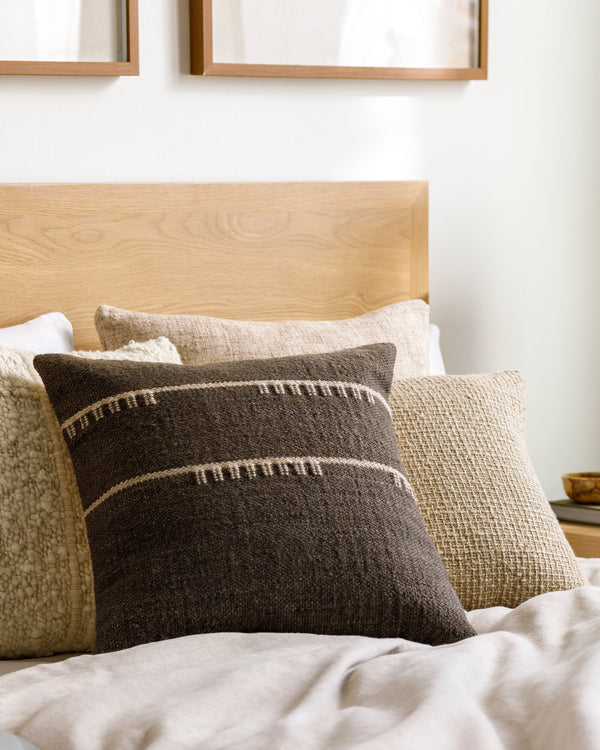 Harry Accent Pillow — Charcoal